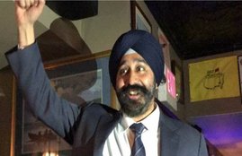 Ravinder Bhalla, Sikh Mayor, Mayor of Hoboken, Hoboken Mayor, Hoboken Mayor Ravinder Bhalla, Ravinder Bhalla Mayor in America, First Sikh Mayor, First Sikh Mayor of Hoboken, Hoboken City in America, International news