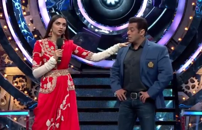Bigg Boss, Deepika Padukone, Bigg Boss Deepika, Bigg Boss Salman Khan, Salman Khan and Deepika, Deepika and Ranveer Singh, Padmavati Dream Sequence