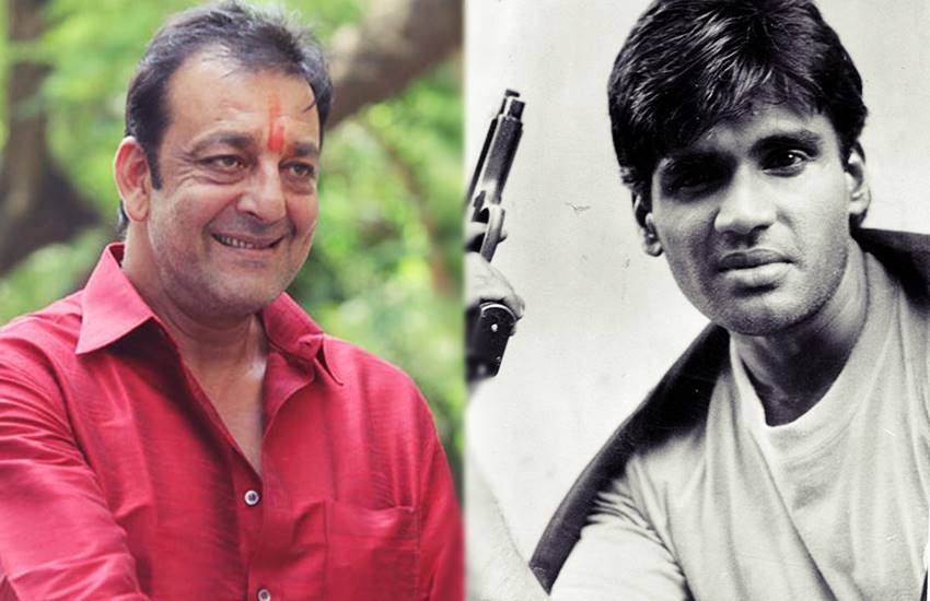 संजय दत्त और सुनील शेट्टी। संजय दत्त और सुनील शेट्टी।