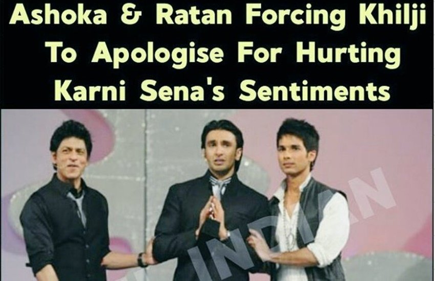 Shahrukh Khan shahid Kapoor and Ranveer singh