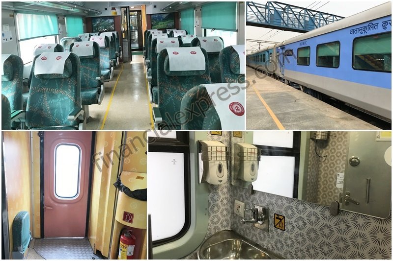 operation swarn by railway, shatabdi express, new shatabdi express, shatabdi express gold standard, shatabdi express operation swarn, shatabdi express photos, shatabdi express features, indian railways, new trains"