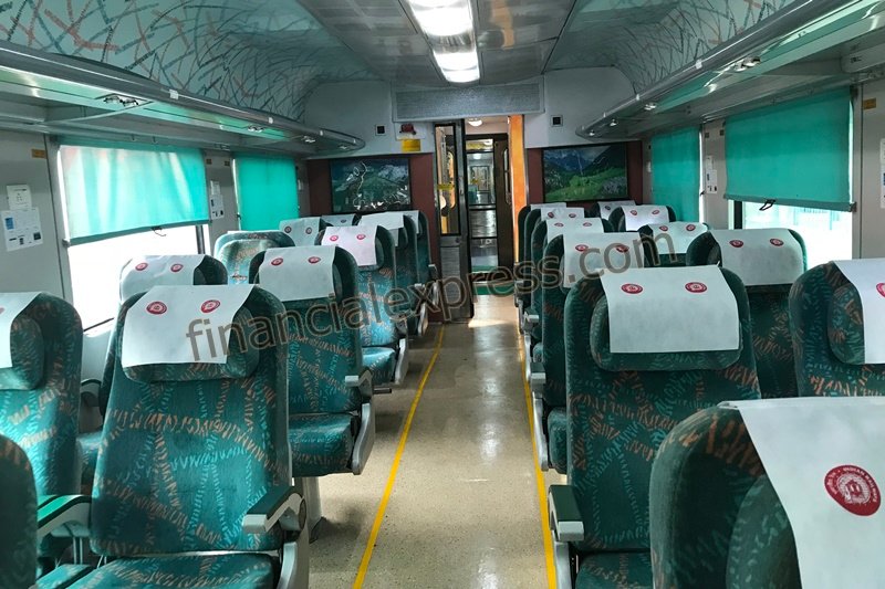 operation swarn by railway, shatabdi express, new shatabdi express, shatabdi express gold standard, shatabdi express operation swarn, shatabdi express photos, shatabdi express features, indian railways, new trains"