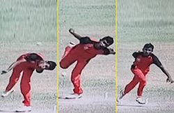 इस श्रीलंकाई बोलर का ऐक्शन देखकर सभी हैरान, वीडियो हो रहा वायरल