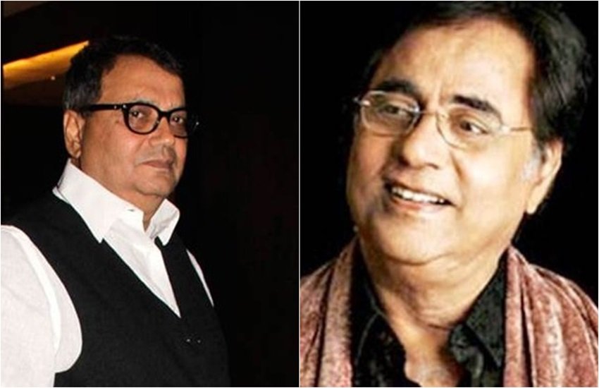 Subhash Ghai and Jagjit Singh