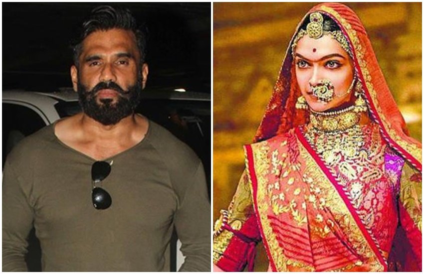 पद्मावती विवाद पर सुनील शेट्टी ने रखी अपनी राय (एक्सप्रेस फोटो) पद्मावती विवाद पर सुनील शेट्टी ने रखी अपनी राय (एक्सप्रेस फोटो)