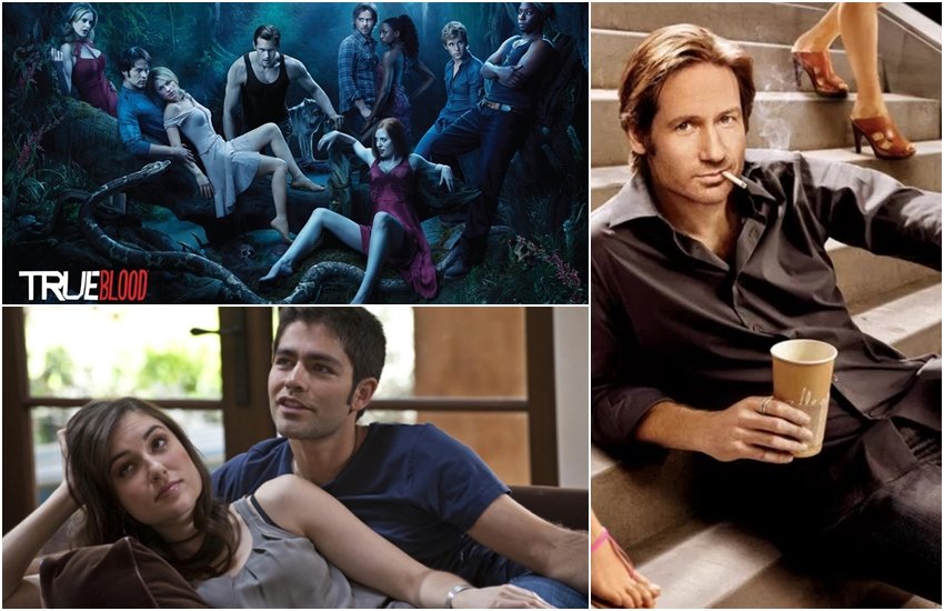 Bold TV Shows, TV Shows with Sex Scenes, Hottest TV Shows, Boldest TV Shows, Nuditiy, TV Shows, Adult Scenes, True Detective, The Americans, Secret Diary of a Call Girl, Sex And the City, Orange Is the New Black, Masters of Sex, Entourage, True Blood, Californication, TV Shows with Bold Scenes