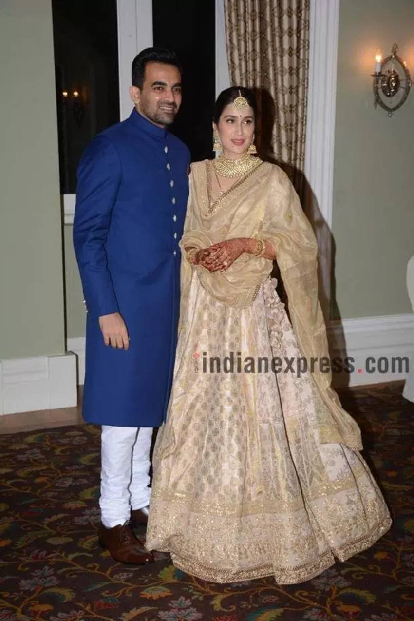 Virat Kohli, Anushka Sharma, Zaheer Khan, Sagarika Ghatge, wedding reception, Zaheer Khan and Sagarika Ghatge, Zaheer Khan wedding reception, Zaheer Khan and Sagarika Ghatge wedding reception, Zaheer Khan wedding reception Pics, Zaheer Khan wedding reception photoes