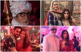 amitabh bachchan, abhishek, aishwarya, shweta nanda, jaya bachchan