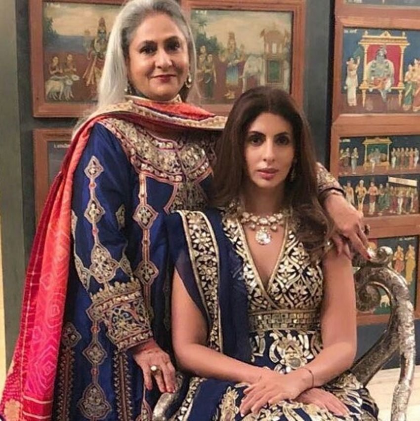 amitabh bachchan, abhishek, aishwarya, shweta nanda, jaya bachchan