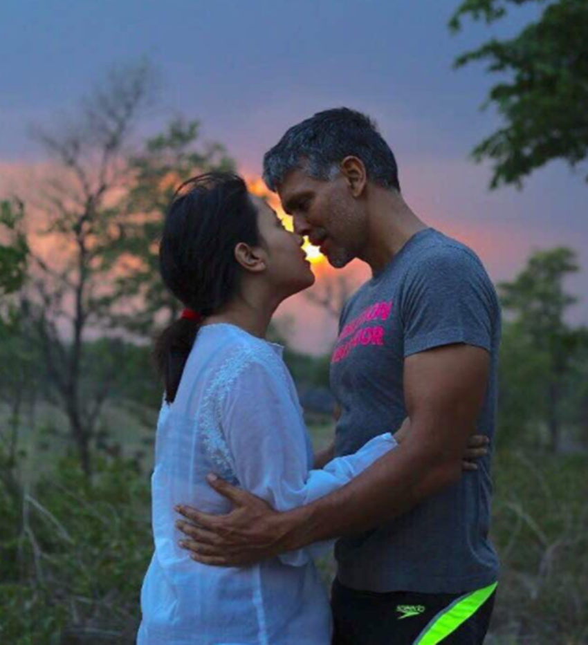 "Milind Soman, Ankita Konwar, Milind Soman Ankita Konwar, Milind Soman birthday photos, Milind Soman age, Milind Soman girlfriend, Ankita Konwar milind, milind Ankita photos, milind Ankita relationship, Milind Soman girlfriend photos, Milind Soman latest news, hindi news, entertainment, jansatta"