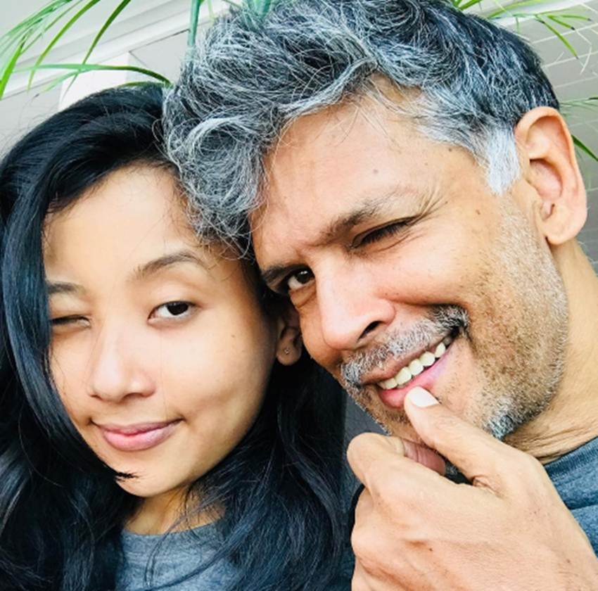 "Milind Soman, Ankita Konwar, Milind Soman Ankita Konwar, Milind Soman birthday photos, Milind Soman age, Milind Soman girlfriend, Ankita Konwar milind, milind Ankita photos, milind Ankita relationship, Milind Soman girlfriend photos, Milind Soman latest news, hindi news, entertainment, jansatta"