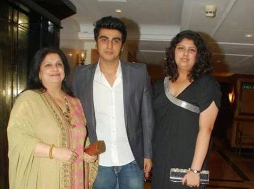 Mona Shourie Kapoor, Arjun Kapoor, sister Anshula, sridevi, step mother sridevi, ajrun kapoor relation with sridevi