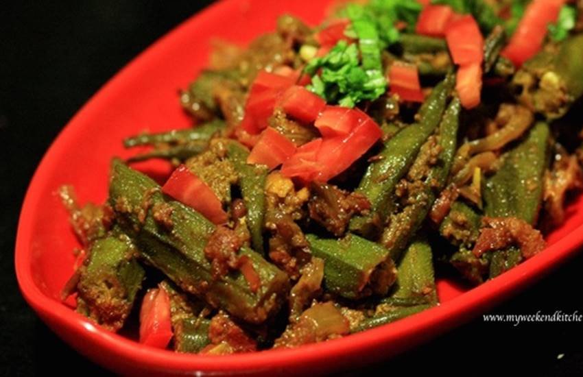 bhindi recipes, masala bhindi recipe, bharwan bhindi recipe, masaledaar bharwan bhindi, masaledaar bharwan bhindi recipe, recipe in hindi, how to make masaledaar bharwan bhindi, lifestyle news in hindi, jansatta