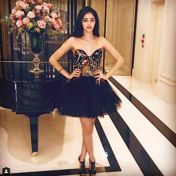 ananya panday,le bal paris,chunky panday, Le Bal Des Debutantes, ananya panday latest photos, ananya panday beautiful pics, ananya panday upcoming movie, ananya panday movie