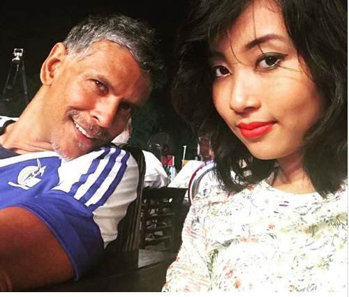 "Milind Soman, Ankita Konwar, Milind Soman Ankita Konwar, Milind Soman birthday photos, Milind Soman age, Milind Soman girlfriend, Ankita Konwar milind, milind Ankita photos, milind Ankita relationship, Milind Soman girlfriend photos, Milind Soman latest news, hindi news, entertainment, jansatta"