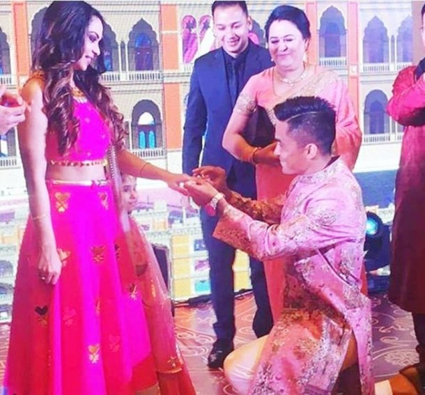sunil chhetri photos, sunil chhetri wedding photos, sunil chhetri sonam bhattacharya photos, chhetri sonam wedding photos
