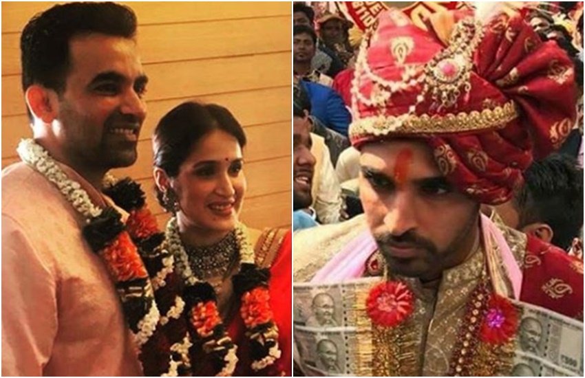 Bhuvneshwar Kumar marriage Nupur Nagar, Bhuvneshwar Kumar marriage, Bhuvneshwar Kumar girlfriend, Bhuvneshwar Kumar wife, indian cricketer Bhuvneshwar Kumar, Nupur Nagar twitter, Bhuvneshwar Kumar news, Bhuvneshwar Kumar, Zaheer Khan to marry Sagarika Ghatge, Sagarika Ghatge, Zaheer Khan, see pictures of Zaheer Khan marriage, entertainment news, bollywood news, television news, Anushka sharma, actress Anushka sharma, virat kohli girlfriend Anushka sharma, virat kohli, cricketer virat kohli, captian virat kohli, hardik pandya, KL Rahul, Yuzvendra Chahal, jansatta