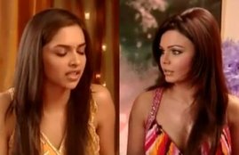 Rakhi Sawant asked Deepika Padukone, watch video of rakhi and deepika, rakhi sawant and deepika padukone chat, bollywood news in hindi, deepika padukone news in hindi, rakhi sawant chat