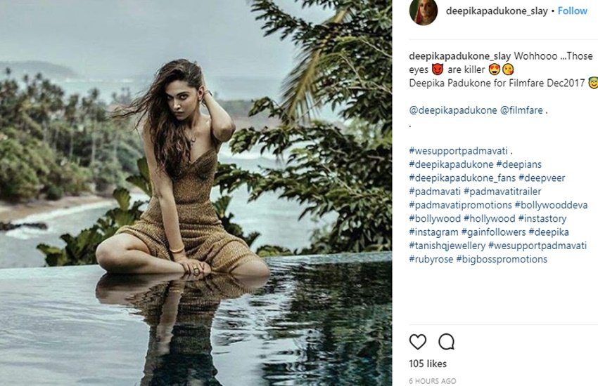 Deepika Padukone, gorgeous deepika padukone, actress Deepika Padukone, Bollywood Actress Deepika Padukone, Deepika Padukone Photo, Deepika Padukone Photoshoot, Filmfare Magazine, Padmavati, Padmavati Controversy, deepika bold photoshoot, jansatta
