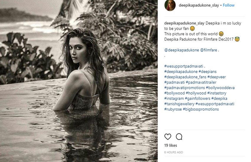 Deepika Padukone, gorgeous deepika padukone, actress Deepika Padukone, Bollywood Actress Deepika Padukone, Deepika Padukone Photo, Deepika Padukone Photoshoot, Filmfare Magazine, Padmavati, Padmavati Controversy, deepika bold photoshoot, jansatta