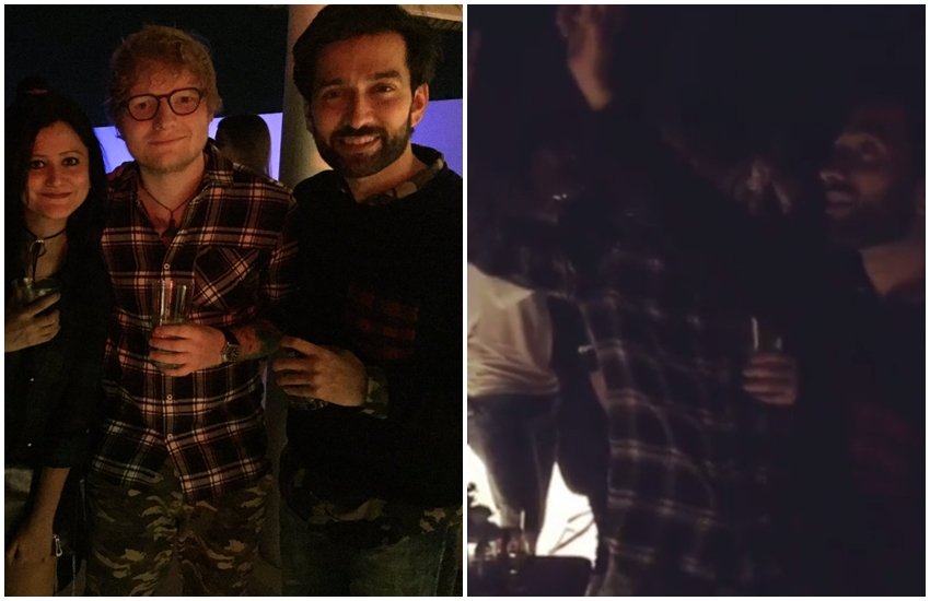 ed sheeran, nakuul mehta, farah khan