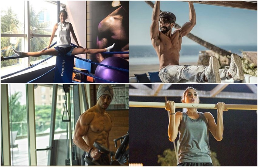 fitness freak, fitness freak bollywood celeb, alia bhatt, celebrity workout, workout, workout pics, bollywood, bollywood celebs workout, gym, shahid kapoor, anushka sharma, deepika padukone, Disha patani, tiger shroff, entertainment, jansatta