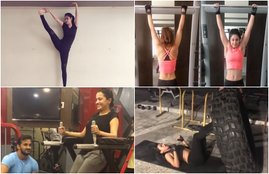 television Actresses, Fitness Freak television Actresses, TV Actresses, Fitness Freak Actresses, Hina Khan, Nia Sharma, Rubina, Mouni Roy, Anita Hassanandani, shagun, Fit actress, jansatta