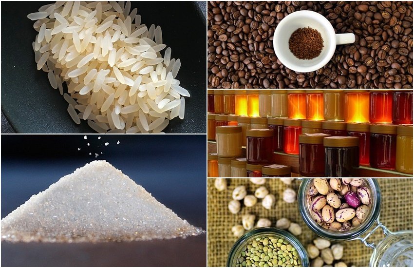 foods, never expiry food, foods that do not have an expiry date, expiry date, foods with an indefinite shelf life, rice, sugar, salt, honey, dried beans, instant coffee, hard liquor, never expiry food list, jansatta
