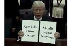 सोशल मस्ती: हॉलीवुड से बॉलीवुड तक राम मंदिर बनाने की मांग, ट्रंप भी बोले-मंदिर वहीं बनाएंगे!!!