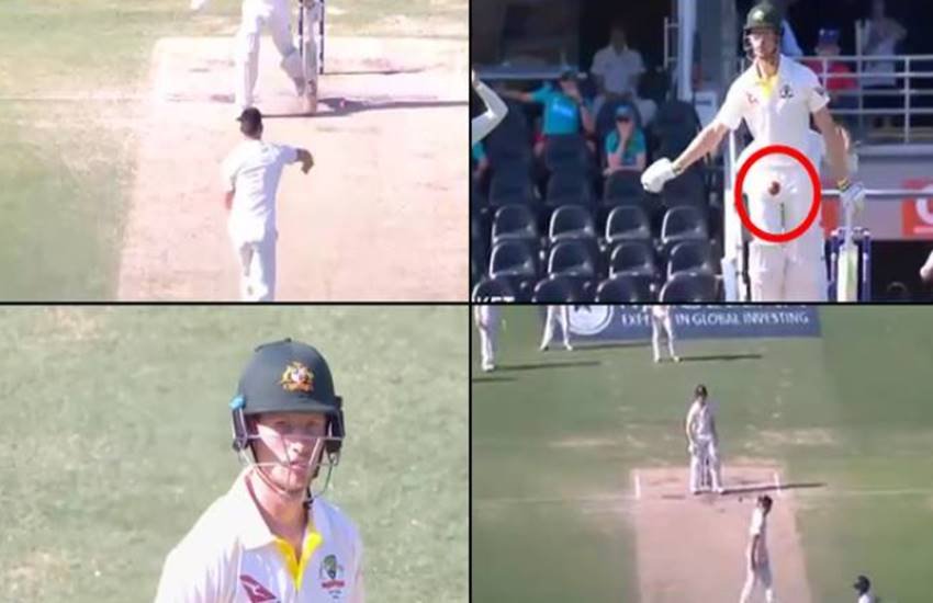 ऑस्ट्रेलिया की ओर से दूसरी पारी में सलामी बल्लेबाज कैमरॉन बैनक्राफ्ट ने 82 रन की पारी खेली। (फोटो सोर्स- INUTH)