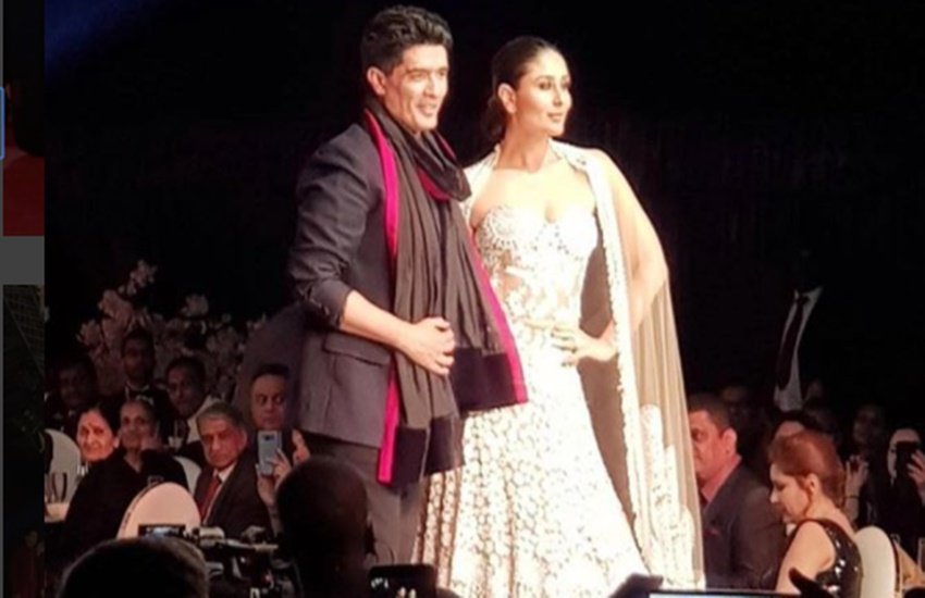 kareena kapoor, actress kareena kapoor, glamorous kareena kapoor, kareena kapoor fashion, kareena kapoor khan, Kareena Kapoor Manish Malhotra, Kareena Kapoor rampwalk, Kareena kapoor showstopper, Kareena Kapoor style, Manish Malhotra, Kareena Kapoor photos, jansatta
