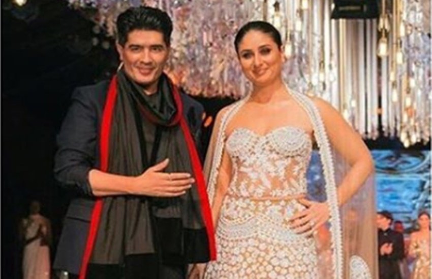 kareena kapoor, actress kareena kapoor, glamorous kareena kapoor, kareena kapoor fashion, kareena kapoor khan, Kareena Kapoor Manish Malhotra, Kareena Kapoor rampwalk, Kareena kapoor showstopper, Kareena Kapoor style, Manish Malhotra, Kareena Kapoor photos, jansatta