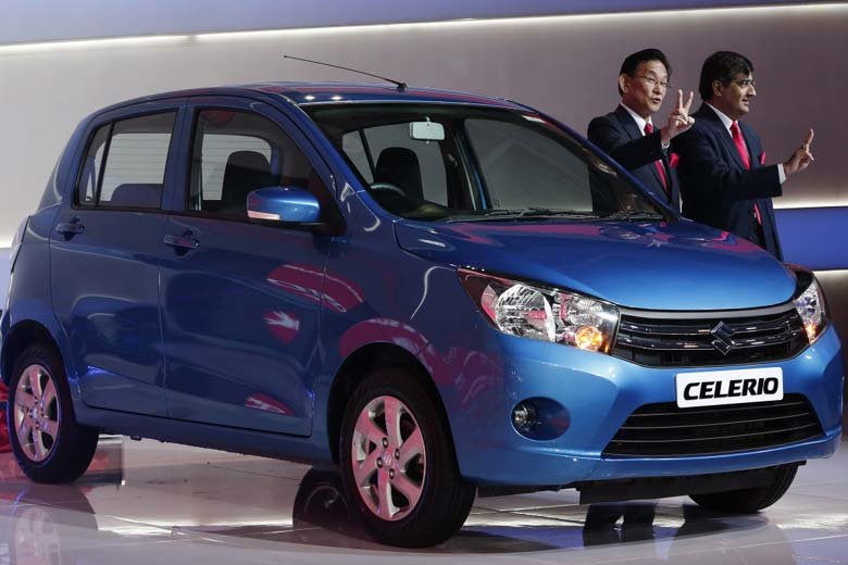 मारुति की सेलेरियो 12,209 इकाइयों के साथ छठे स्थान पर है।