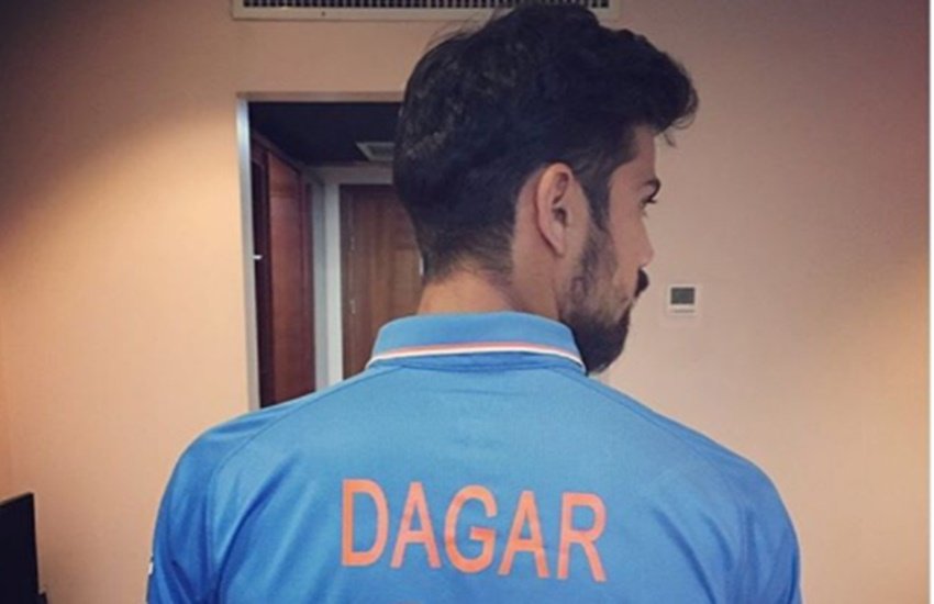 Mayank Dagar, Cricketer mayank dagar, Virender sehwag's nephew, Virender sehwag's nephew Mayank Dagar, Good looking mayank dagar, handsome Mayank Dagar, Handsome cricketer, popular cricketer mayank dagar, Under 19 World, Virat Kohli