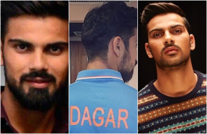 Mayank Dagar, Cricketer mayank dagar, Virender sehwag's nephew, Virender sehwag's nephew Mayank Dagar, Good looking mayank dagar, handsome Mayank Dagar, Handsome cricketer, popular cricketer mayank dagar, Under 19 World, Virat Kohli