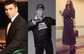 Karan Johar, Neha Dhupia, karan finally decided to make short film, short film Bombay Talkies 2, karan johar with Neha Dhupia, Karan Johar, Neha Dhupia, karan finally decided to make short film, short film Bombay Talkies 2, karan johar with Neha Dhupia, bollywood news, television news