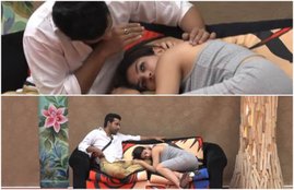 bigg boss, bigg boss 11, Bandgi Kalra, Puneesh Sharma, Bandgi Kalra bigg boss, Puneesh Sharma bigg boss, Punish, bandgi, punish bandgi love, punish bandgi kiss, punish bandgi affair, bigg boss season 11, bigg boss news