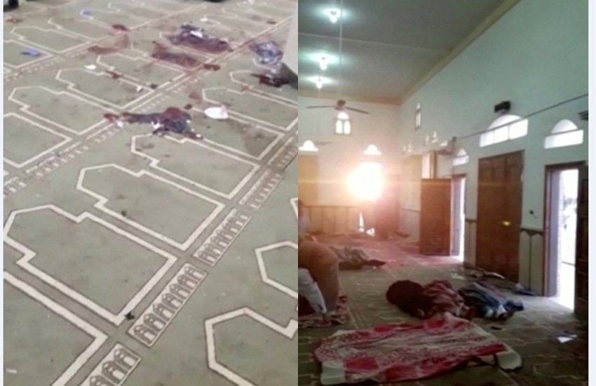 Egypt, Bomb Blast, 75 Injured, Mosque, Bomb Blast Near a Mosque, 235 dead, Bomb Blast in Egypt, 75 Injured in A Bomb Blast, 75 Injured in egypt, Egypt Bomb Blast, International news