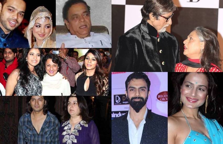 बॉलीवुड में ऐसे कई सितारे हैं जो अपने स्टेटमेंट से या अपने किसी फैमिली मेंबर के स्टेटमेंट से अजीबों-गरीब सी स्थिती में आए। हालांकि कई बार कुछ सेलेब्स खुल कर सामने आए और बिगड़ती चीजों को ठीक करने की कोशिश में जुटे रहे। आइए जानें बी-टाउन के ऐसे ही कुछ सेलेब्स के बारे में:-