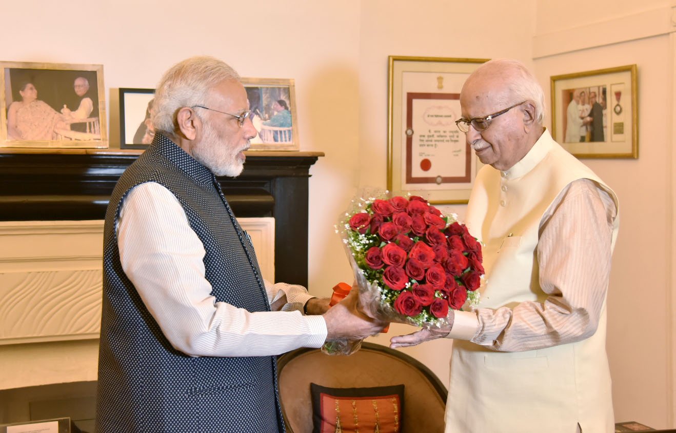 lk advani, narendra modi