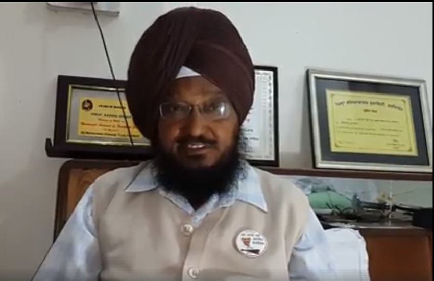 पंजाब के फरीदकोट से आप सांसद प्रोफेसर साधु सिंह। (फोटो-स्क्रीनशॉट) पंजाब के फरीदकोट से आप सांसद प्रोफेसर साधु सिंह। (फोटो-स्क्रीनशॉट)