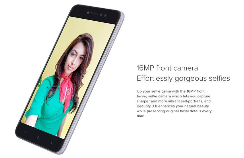 redmi y1 smartphone