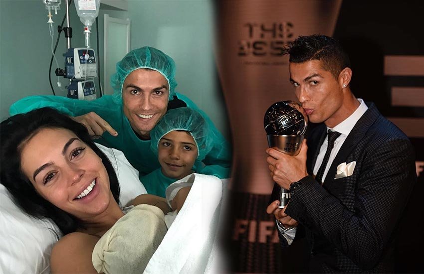 ronaldo becomes father ronaldo becomes father