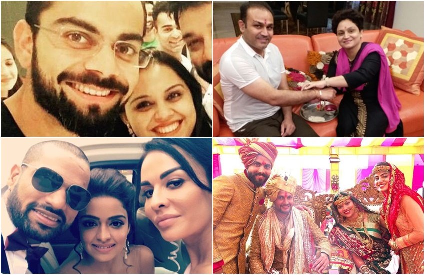 indian cricketers, star cricketer, cricketers sisters, cricketers lovable sisters, cricket, sports, Virat Kohli’s sister Bhavna, Virendra Sehwag’s sister Anju Meherwal, Shikhar Dhawan’s sister Shreshta, jansatta
