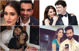 Bollywood, Bollywood celebs, celebrities who found love out of industry, Raj kundra, Esha deol, shilpa, shaetty, bharat takhtani, gauri khan, shah rukh khan, zaheer khan, sagrika ghatge, madhuri dixit, Sahaid kapoor, meera rajput, entartainment, jansatta