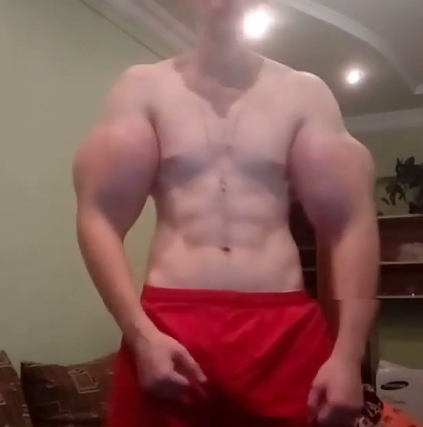 Kirill Tereshin, Weird Body, Bodybuilding, Bodybuilding Side Effects, Whey Protein Side Effects, Nutritional Body Side Effects, Kirill Tereshin Instagram, Kirill Tereshin Photos, Bodybuilding Experiments, Build Body in 10 Days