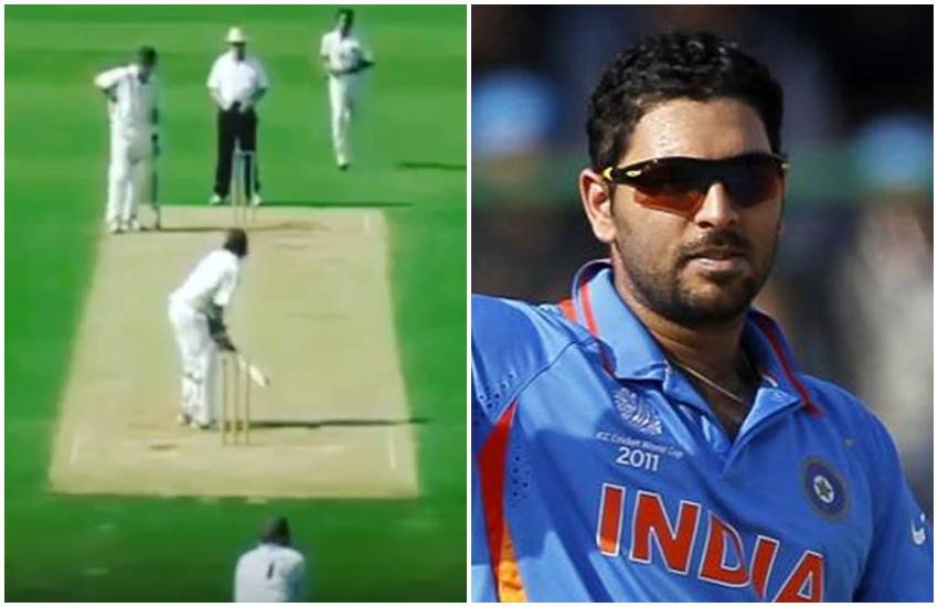 युवराज सिंह ने विवादास्पद तरीके से आउट होने का वीडियो शेयर किया (फोटो सोर्स- इंस्टाग्राम/yuvisofficial)