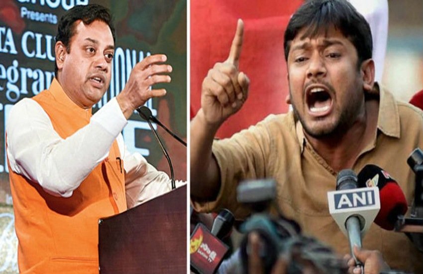 VIDEO: शो में कन्हैया कुमार से भिड़े संबित पात्रा, पूछने लगे- ये आहा आह क्या होता है?
