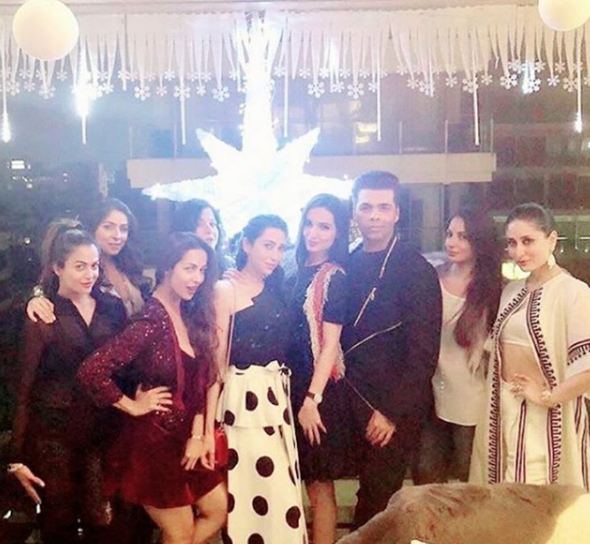 Christmas Party, Kareena Kapoor Khan, Amrita Arora, Karisma Kapoor, Karan Johar, Malaika Arora, celebs enjoying evening of Christmas bash, Kareena Kapoor party have a look, entertainment news, bollywood news, television news, entertainment news
