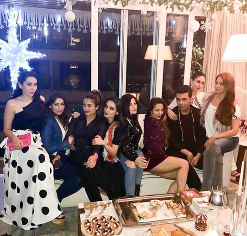 Christmas Party, Kareena Kapoor Khan, Amrita Arora, Karisma Kapoor, Karan Johar, Malaika Arora, celebs enjoying evening of Christmas bash, Kareena Kapoor party have a look, entertainment news, bollywood news, television news, entertainment news
